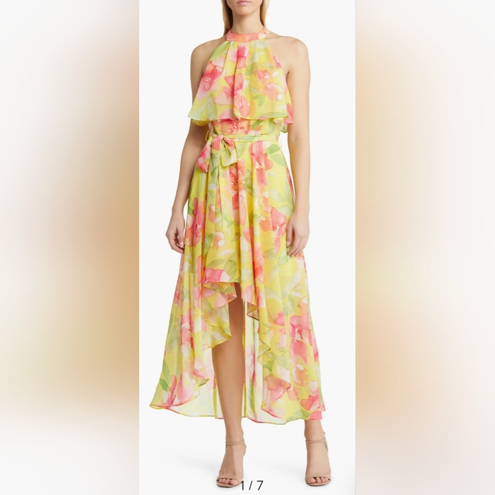 NWT Eliza J Floral Dress Size 10